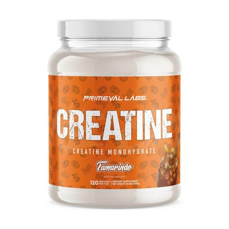 Primeval Labs Creatine Monohydrate Powder - 120 Servings and Travel Sticks, Agua Fresca Flavors, Zero Sugar