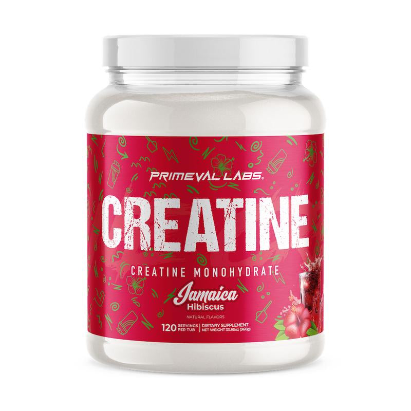 Primeval Labs Creatine Monohydrate Powder - 120 Servings and Travel Sticks, Agua Fresca Flavors, Zero Sugar