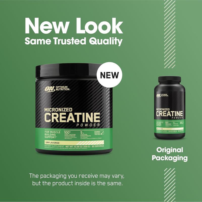 Optimum Nutrition Micronized Creatine Monohydrate Powder, Keto Friendly Healthcare Fitness