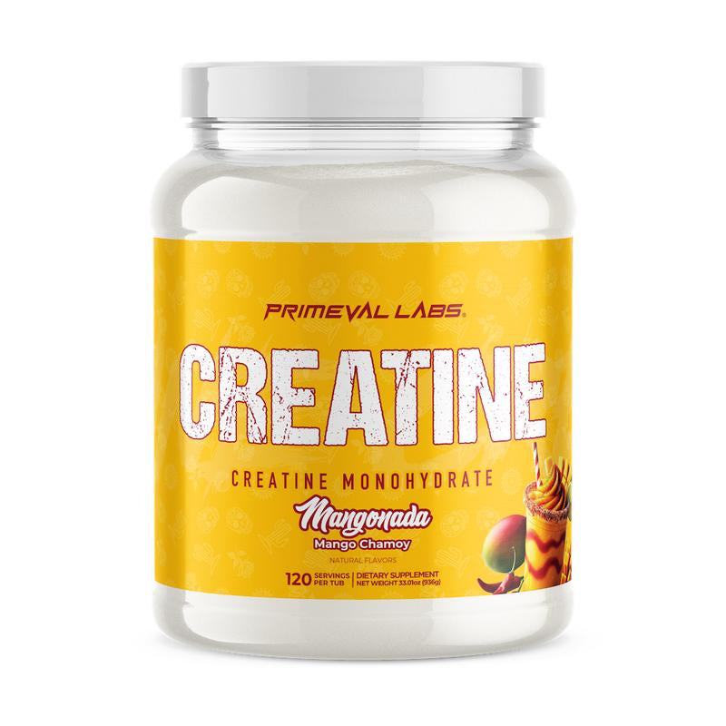 Primeval Labs Creatine Monohydrate Powder - 120 Servings and Travel Sticks, Agua Fresca Flavors, Zero Sugar