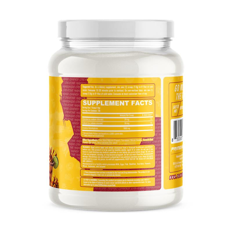 Primeval Labs Creatine Monohydrate Powder - 120 Servings and Travel Sticks, Agua Fresca Flavors, Zero Sugar