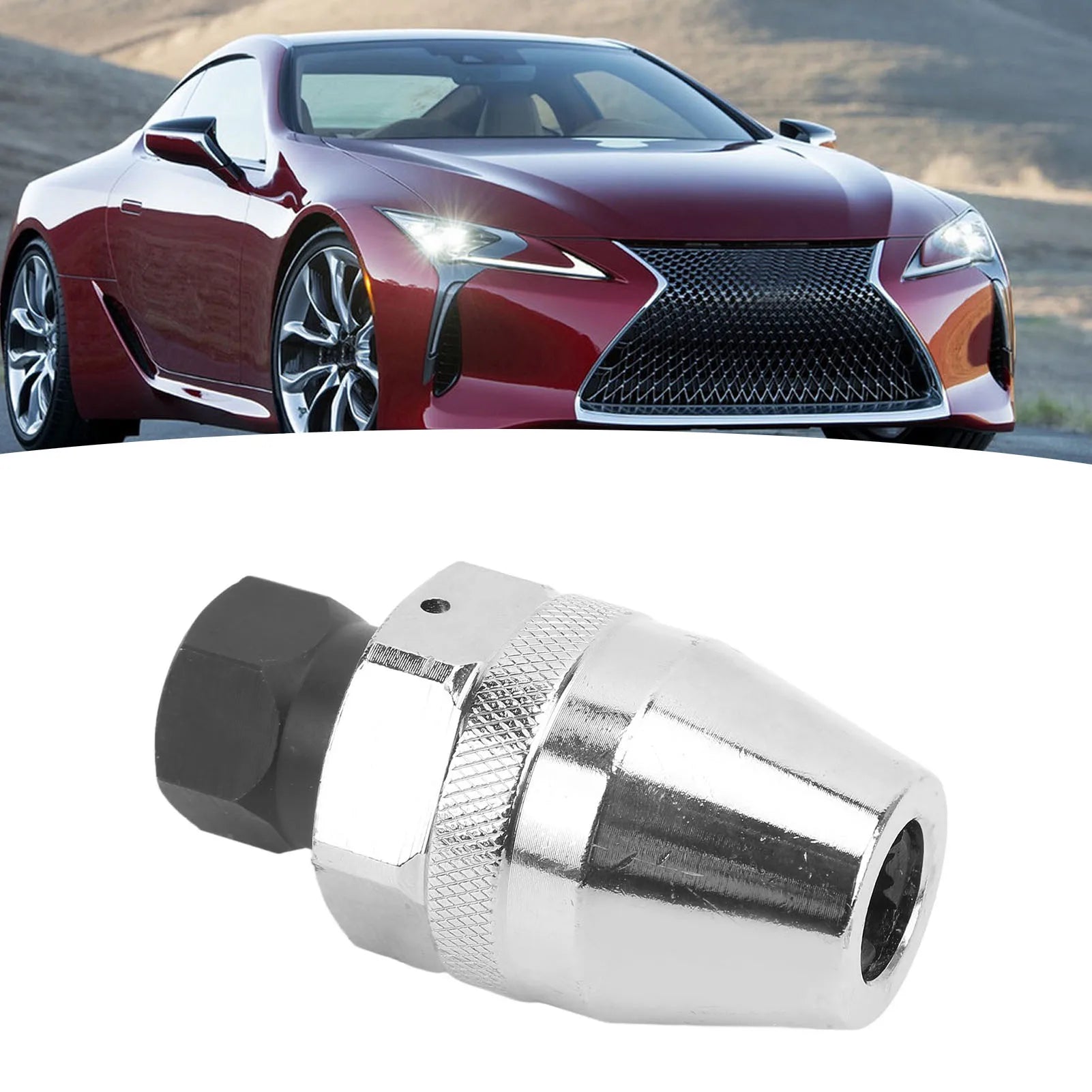 3/8In Drive Stud Extractor Steel Alloy Universal Broken Bolt Remover for 1/4In‑1/2In Rounded Studs